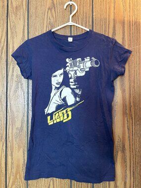 LIGHTS Band T-Shirt Women's XL *Never Worn*